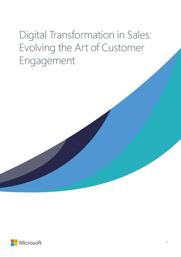 Digital transformation in sales: Evolving the art of customer engagement