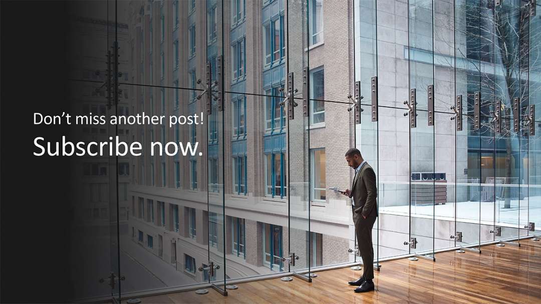 Don’t miss another post! Subscribe now.