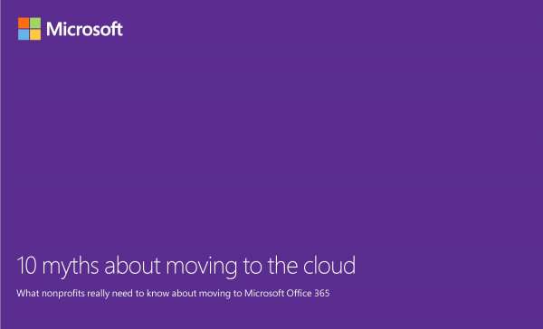 10 Myths On Moving To The Cloud