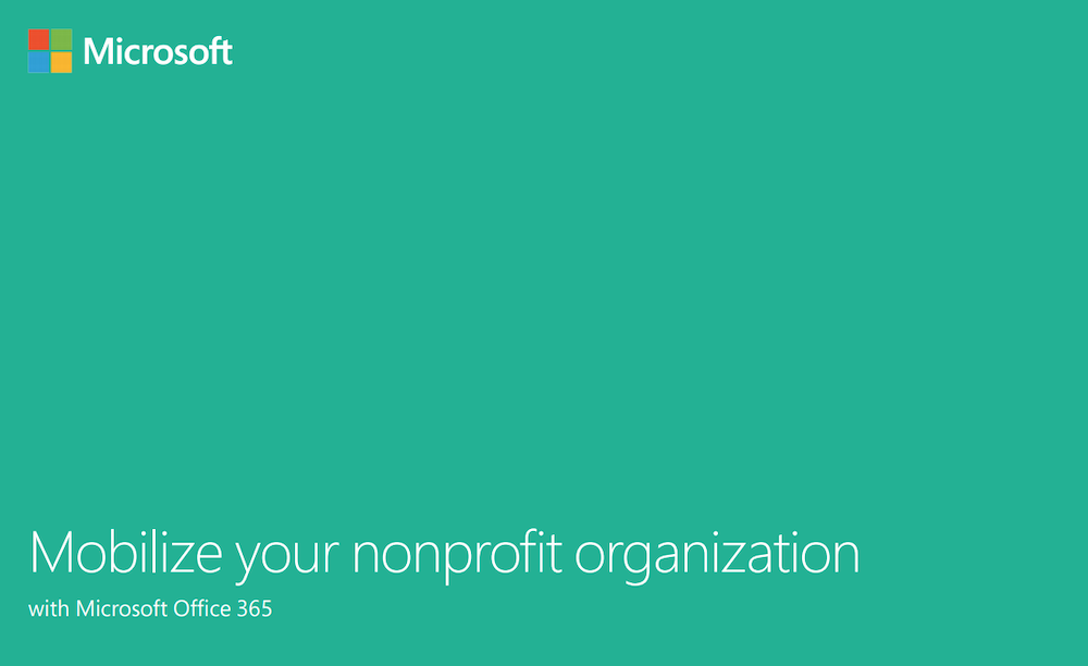 Mobilize your nonprofit organization