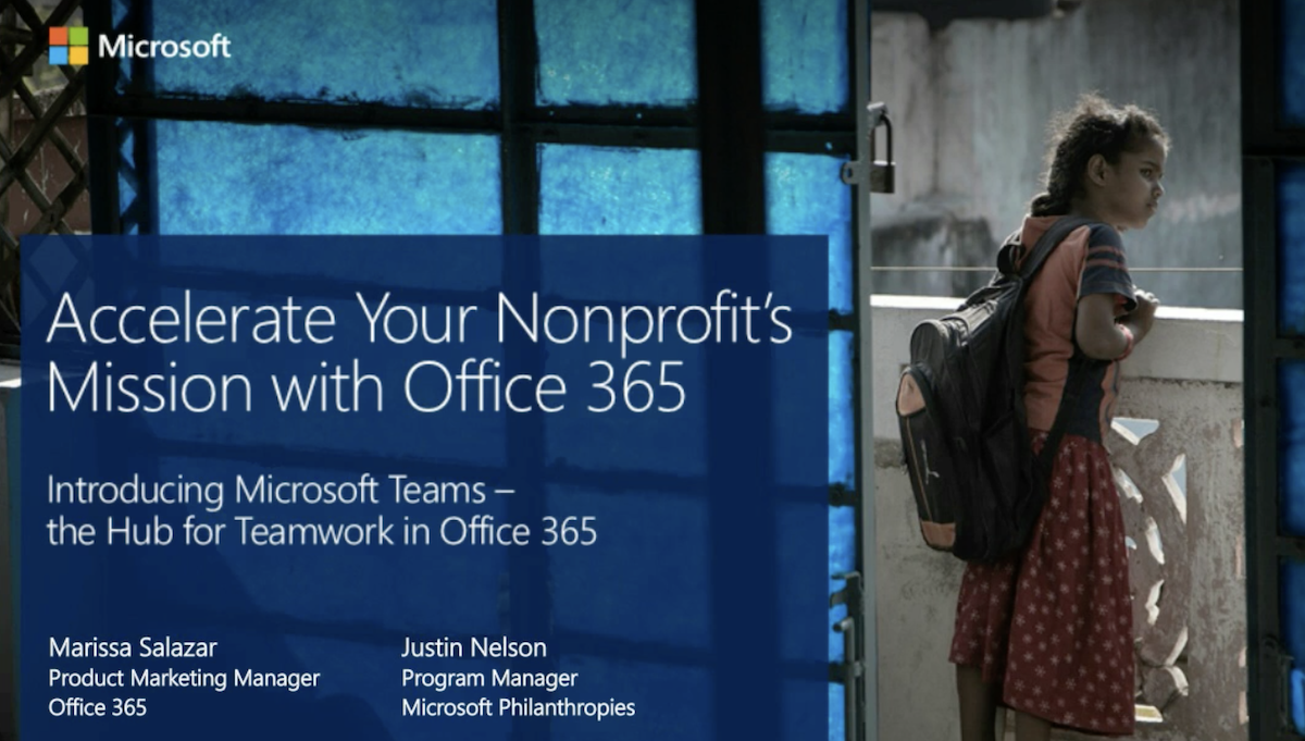 Accelerate your nonprofit’s mission with Teams