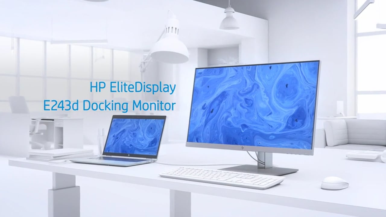 HPE Elite Display E243d Docking Monitor