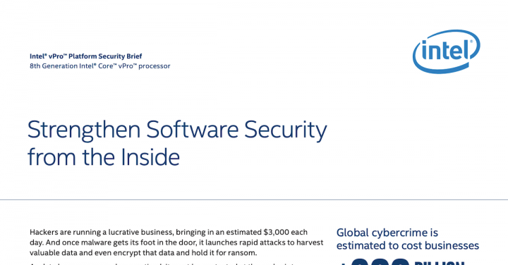 Strengthen Software Security from the Inside