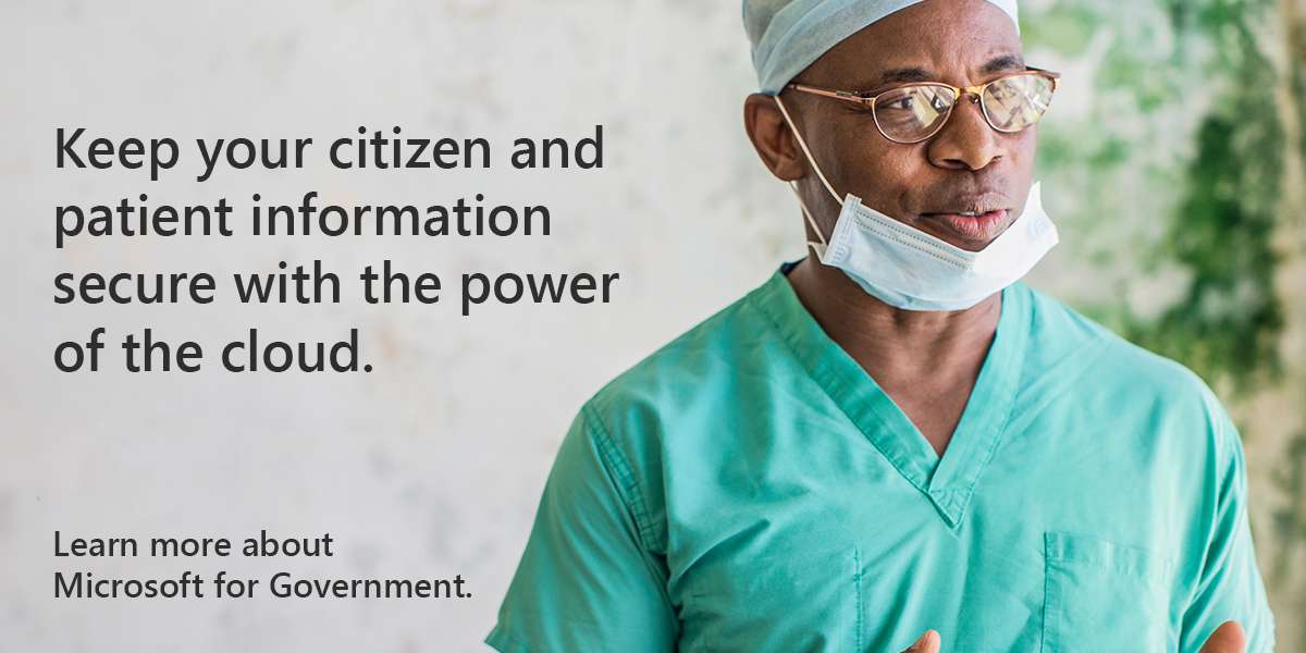 Keep your citizen and patient information secure with the power of the cloud. Learn more about Microsoft for Government.