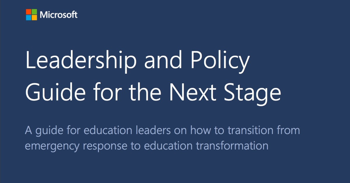 Leadership and policy guide for system leaders