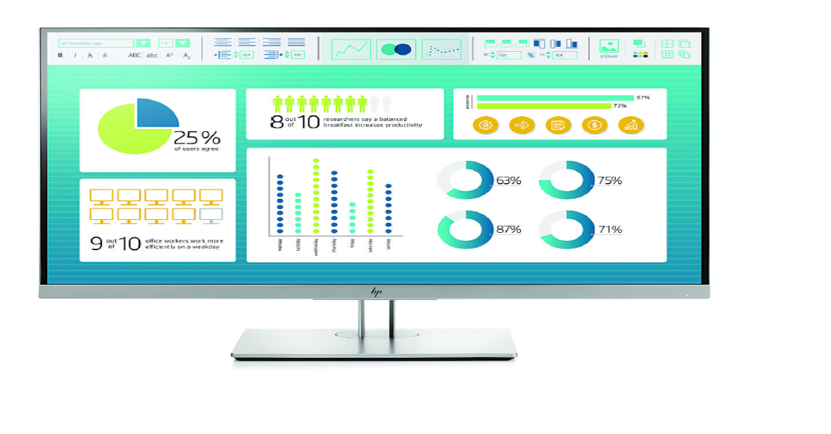 HP EliteDisplay E273 27-inch Monitor
