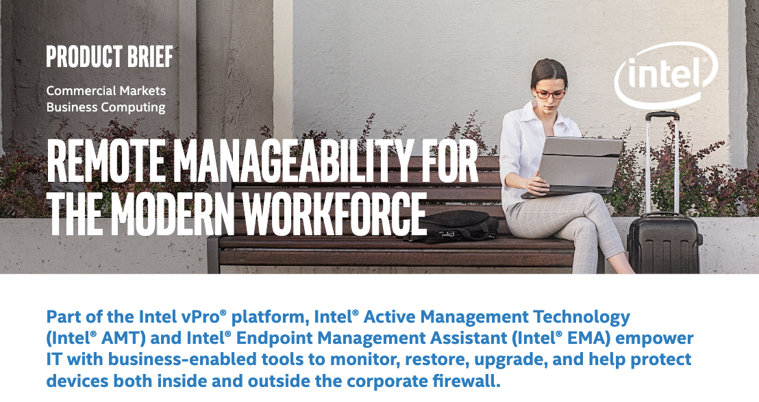 Remote Manageability for the Modern Workforce