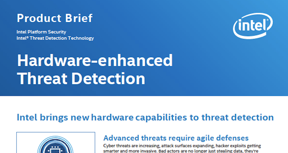 Hardware-enhanced Threat Detection
