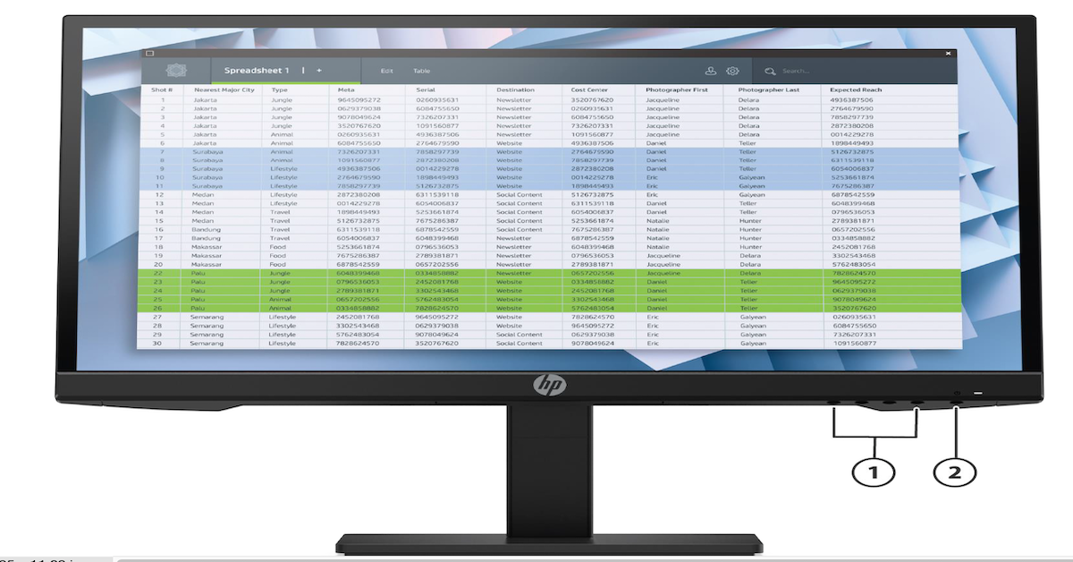 HP P22h G4 21.5-inch Monitor