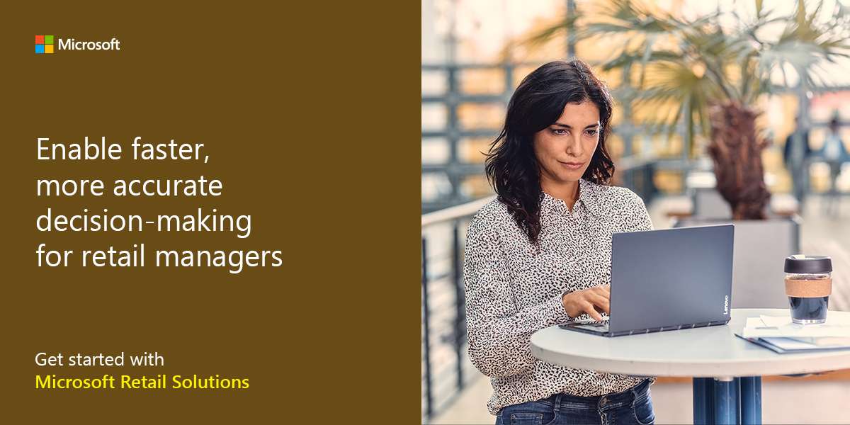Enable faster, more accurate decision-making for retail managers. Get started with Microsoft Strategic Retail Solutions.
