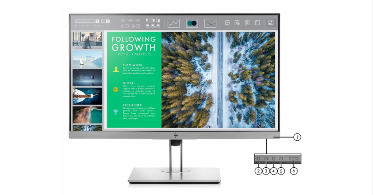  HP EliteDisplay E243 23.8-inch Monitor