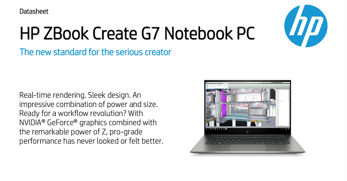 HP ZBook Create G7