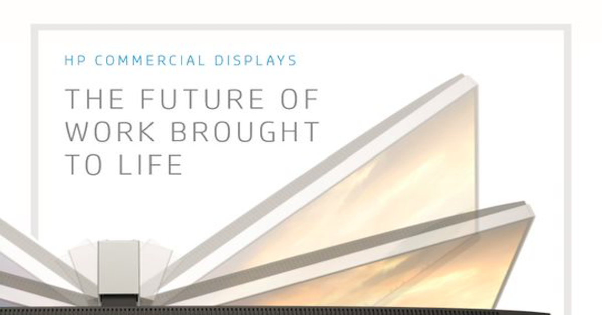    HP Commercial Displays and Accessories Catalog