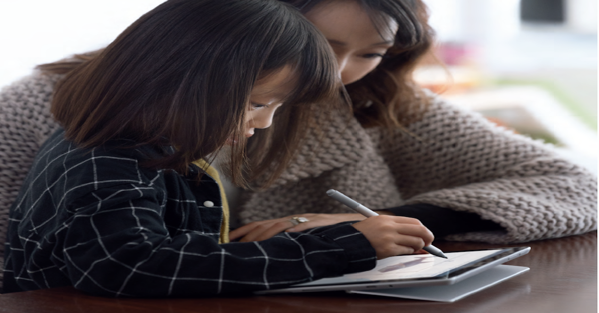 Digital inking on Microsoft Surface for teachers and students