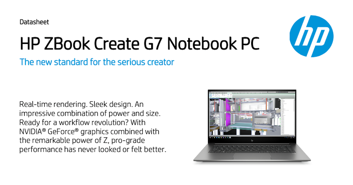 ZBook Create G7 Notebook PC