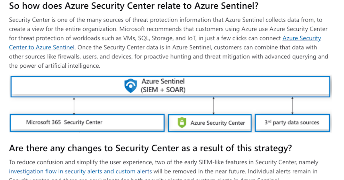 Securing the hybrid cloud with Azure Security Center and Azure Sentinel
