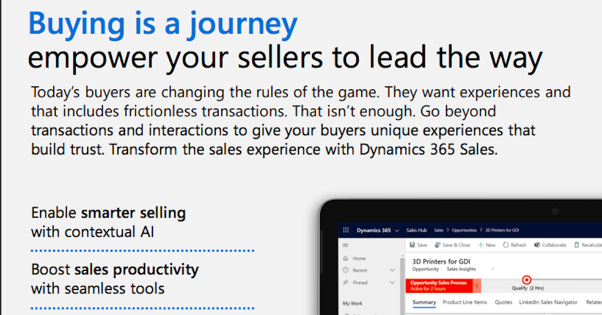 Buying is a journey