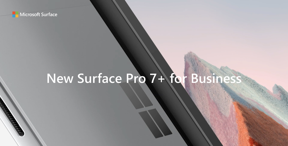 New Surface Pro 7+ for Business