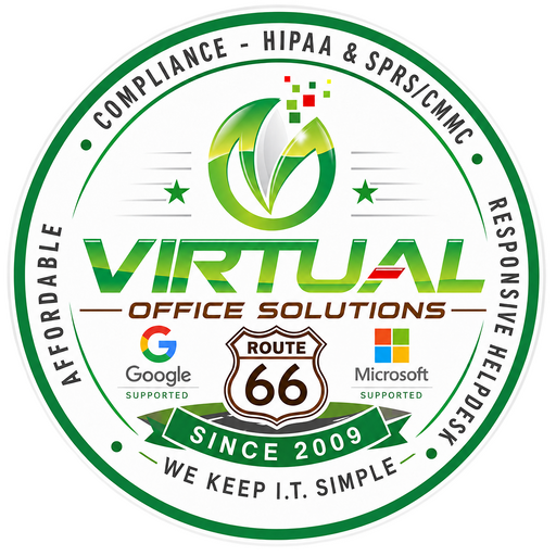 Virtual office solution logo